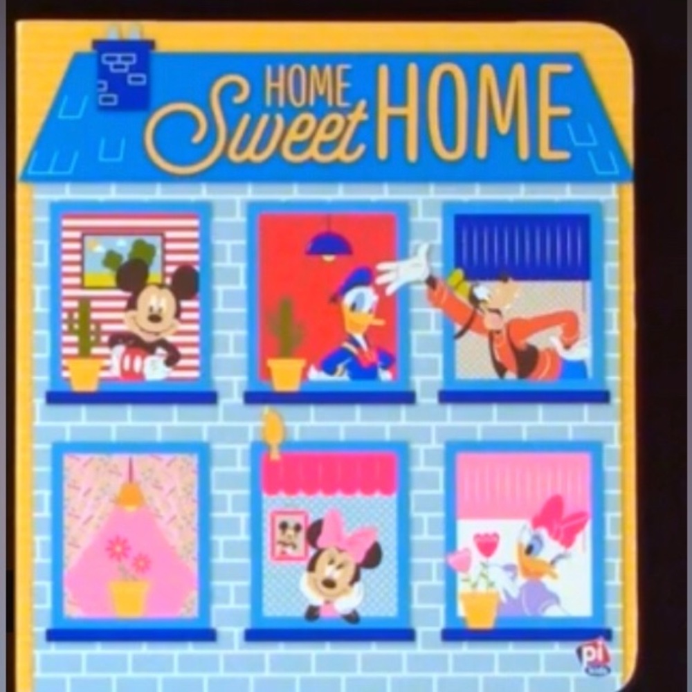 Disney "Home Sweet Home" Book Mickey & Friends